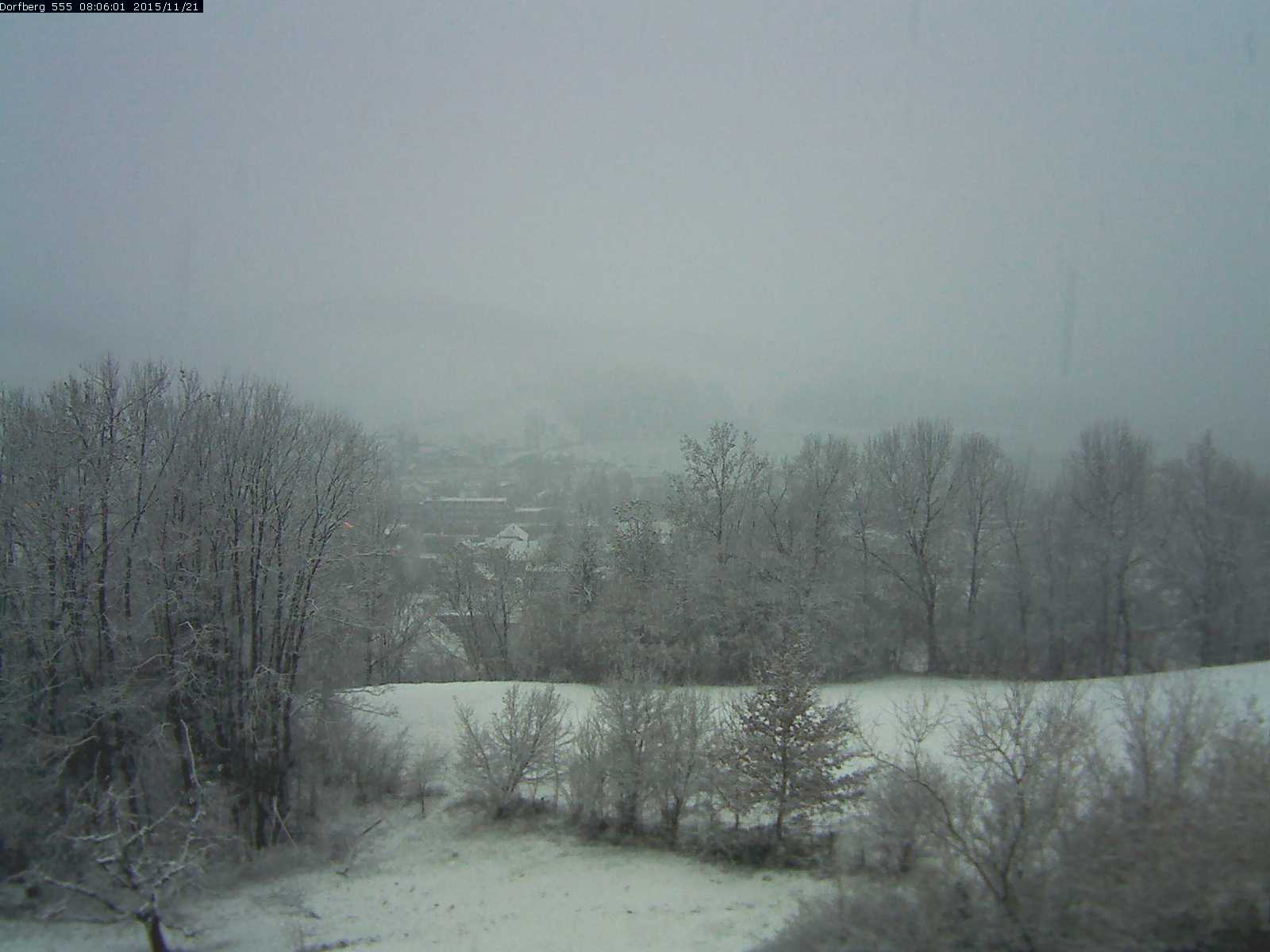Webcam-Bild: Aussicht vom Dorfberg in Langnau 20151121-080601