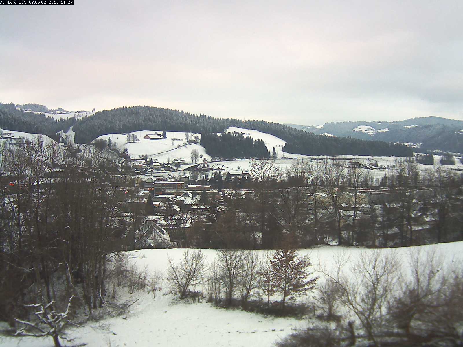 Webcam-Bild: Aussicht vom Dorfberg in Langnau 20151127-080601