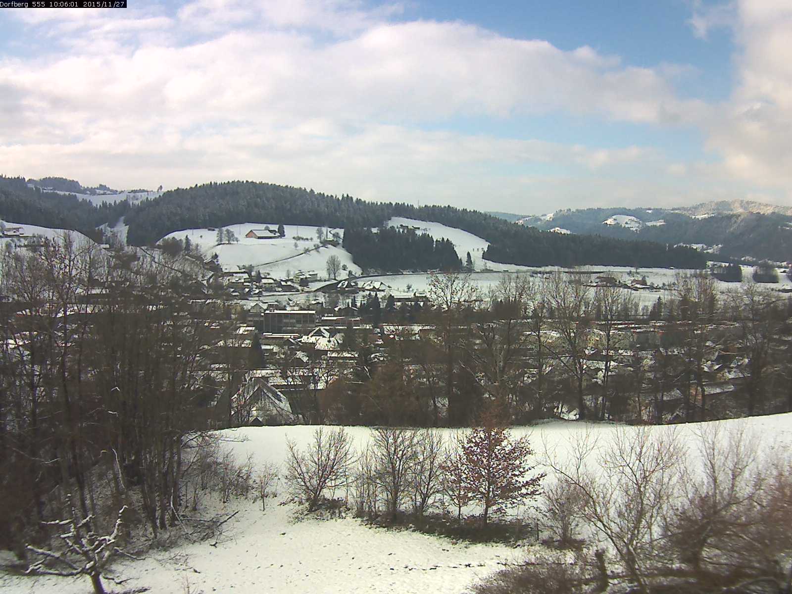 Webcam-Bild: Aussicht vom Dorfberg in Langnau 20151127-100601