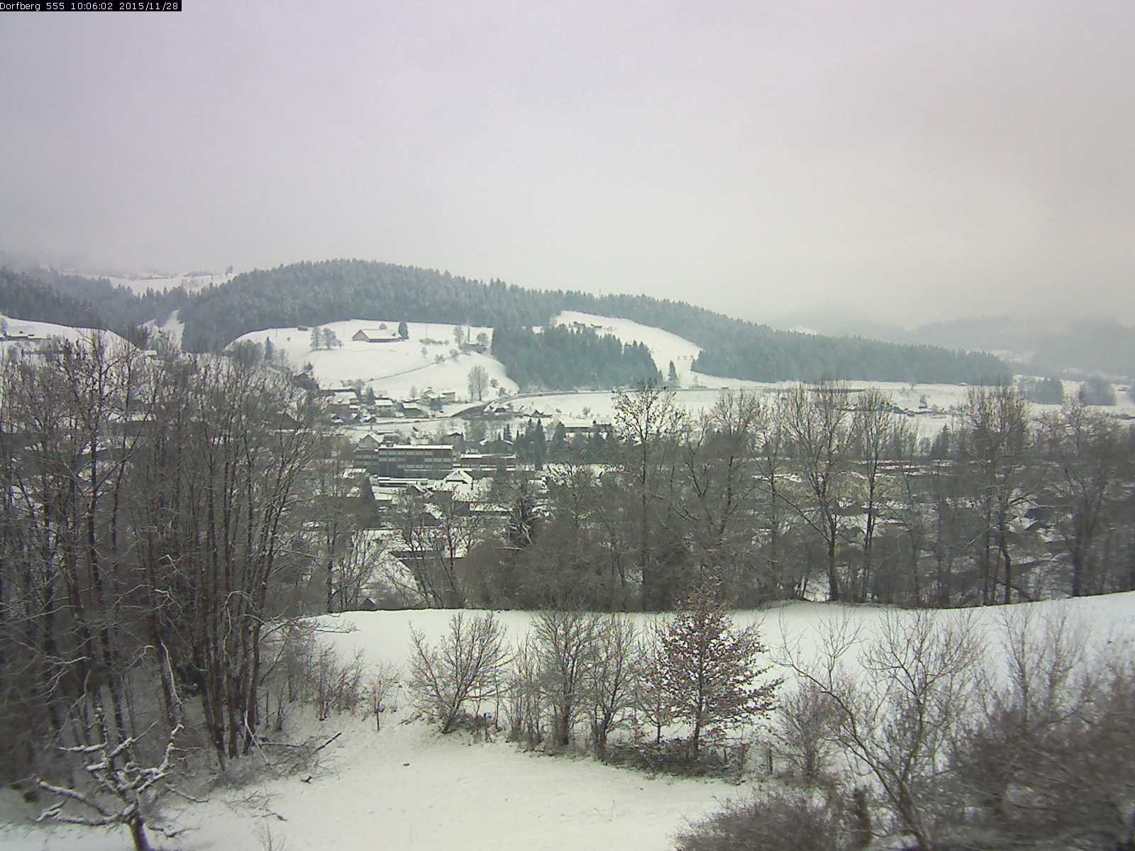 Webcam-Bild: Aussicht vom Dorfberg in Langnau 20151128-100601