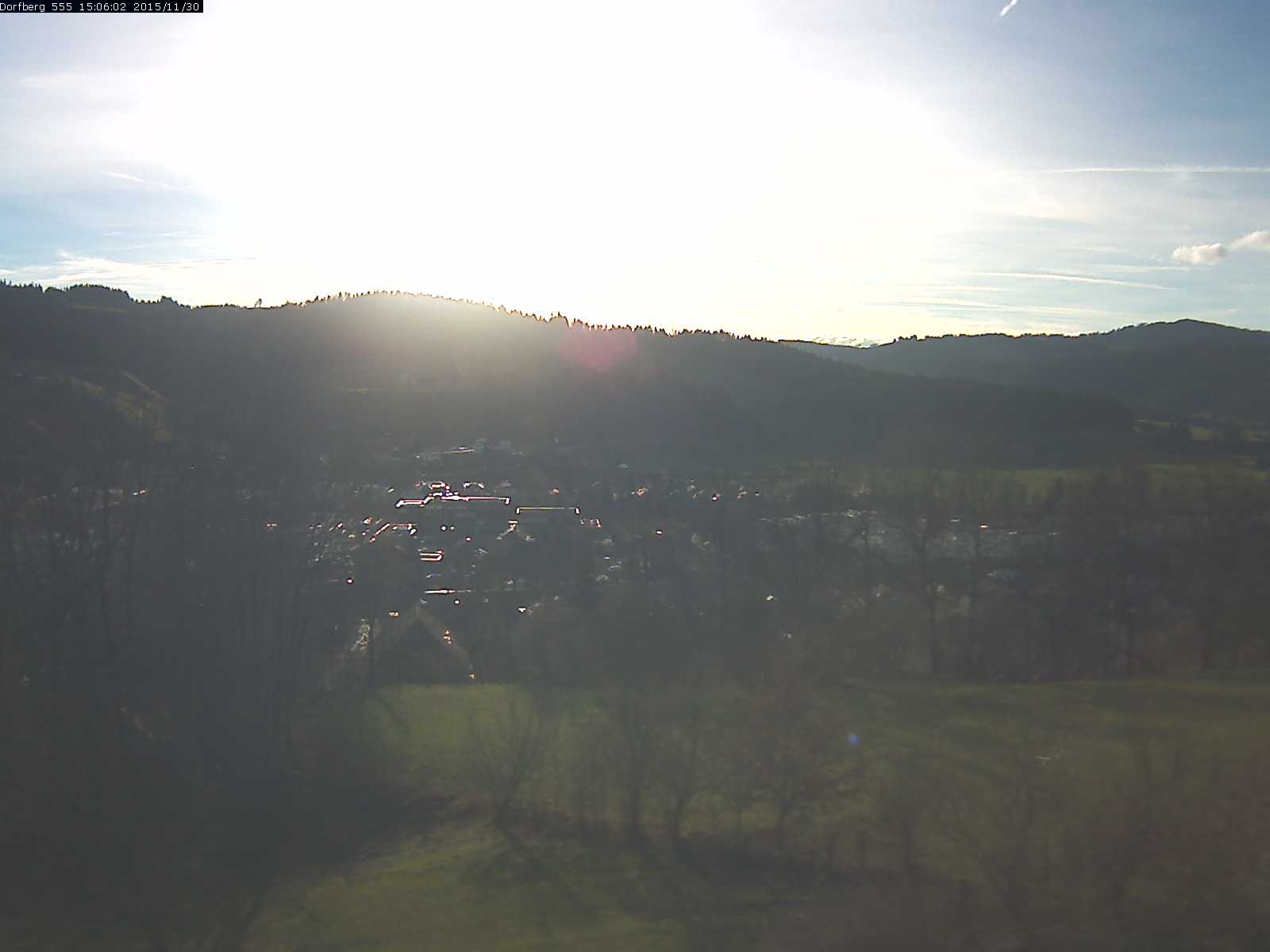 Webcam-Bild: Aussicht vom Dorfberg in Langnau 20151130-150601