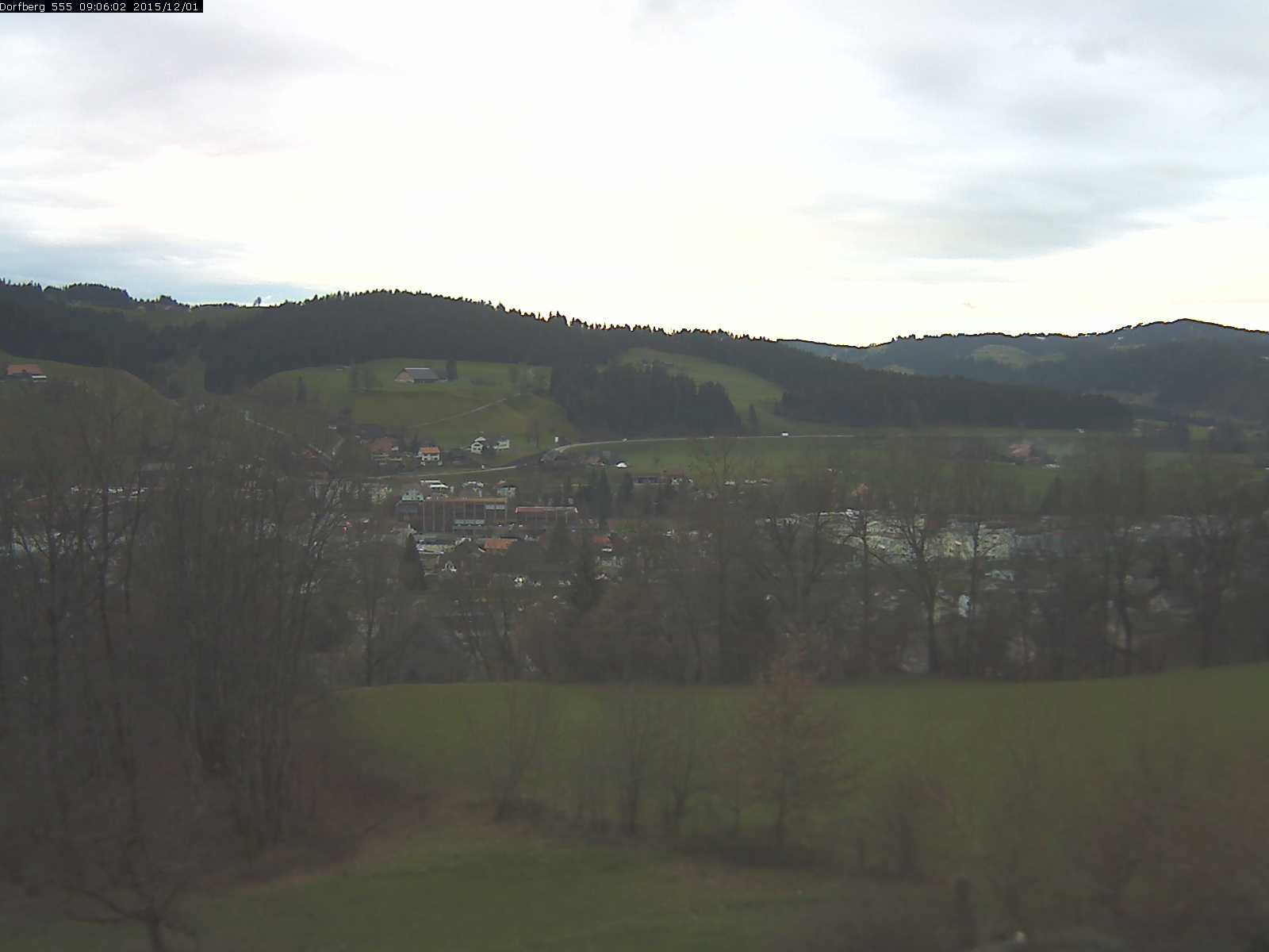 Webcam-Bild: Aussicht vom Dorfberg in Langnau 20151201-090601