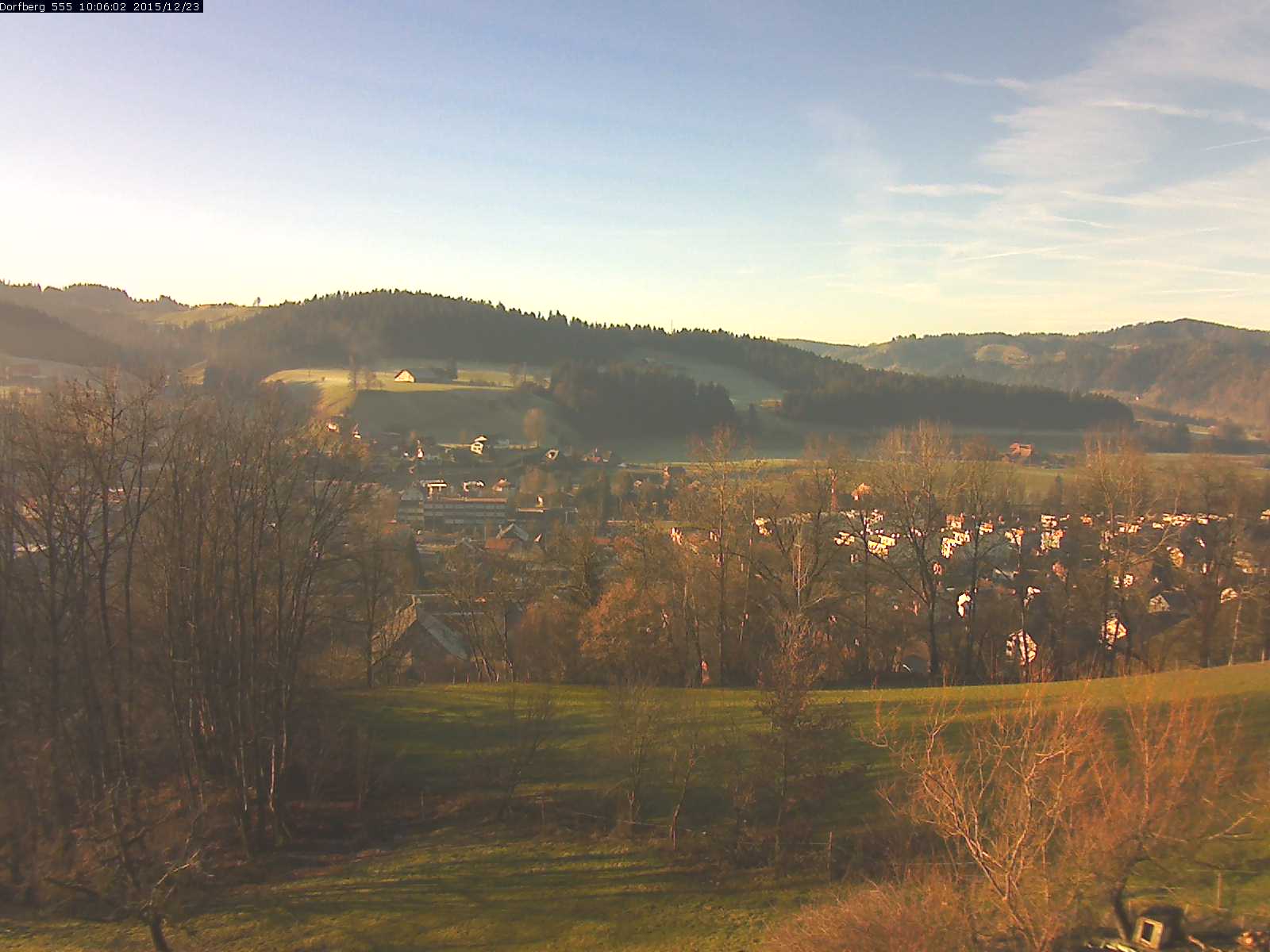Webcam-Bild: Aussicht vom Dorfberg in Langnau 20151223-100601
