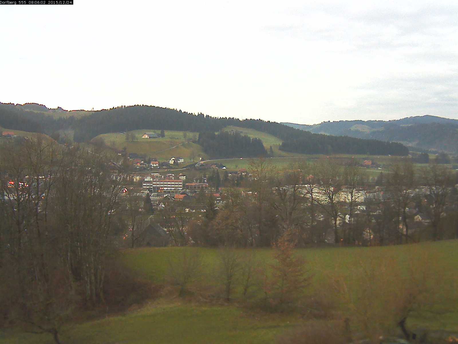 Webcam-Bild: Aussicht vom Dorfberg in Langnau 20151224-080601