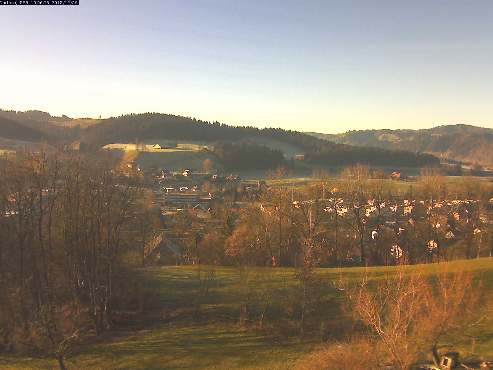 Webcam-Bild: Aussicht vom Dorfberg in Langnau 20151226-100601