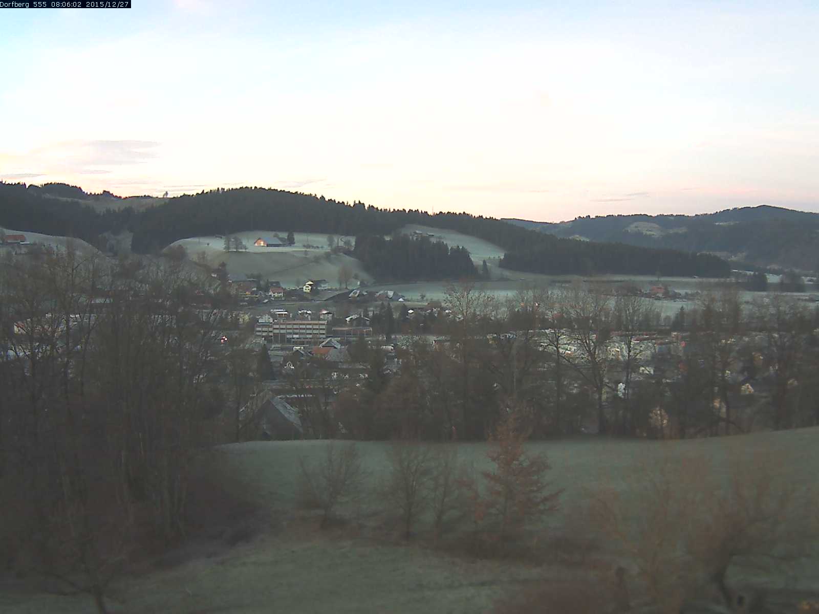 Webcam-Bild: Aussicht vom Dorfberg in Langnau 20151227-080601