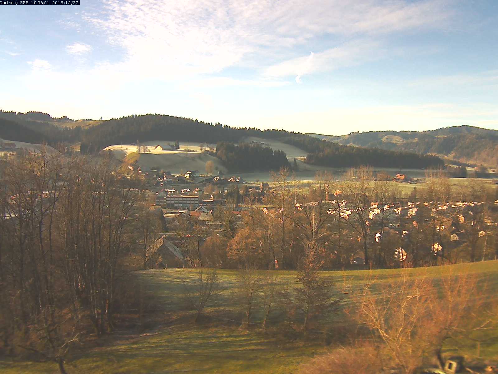 Webcam-Bild: Aussicht vom Dorfberg in Langnau 20151227-100601