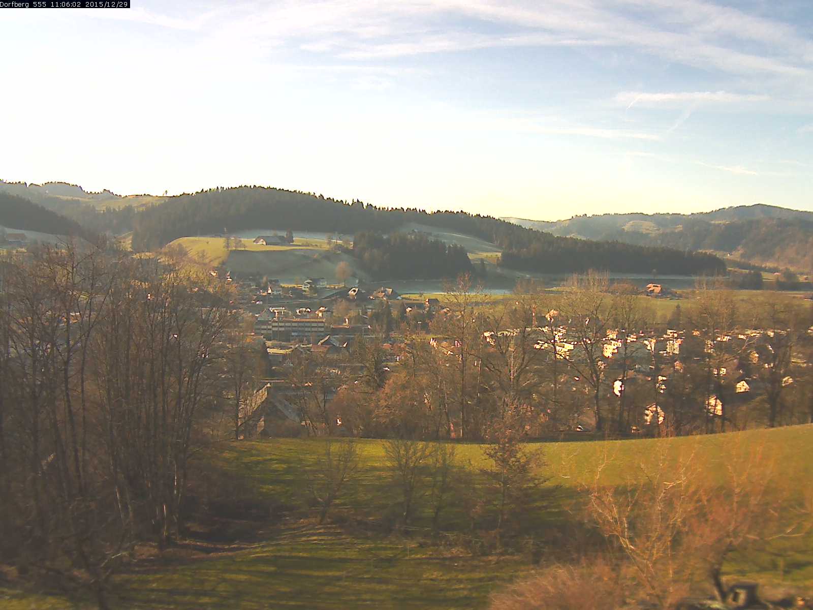 Webcam-Bild: Aussicht vom Dorfberg in Langnau 20151229-110601