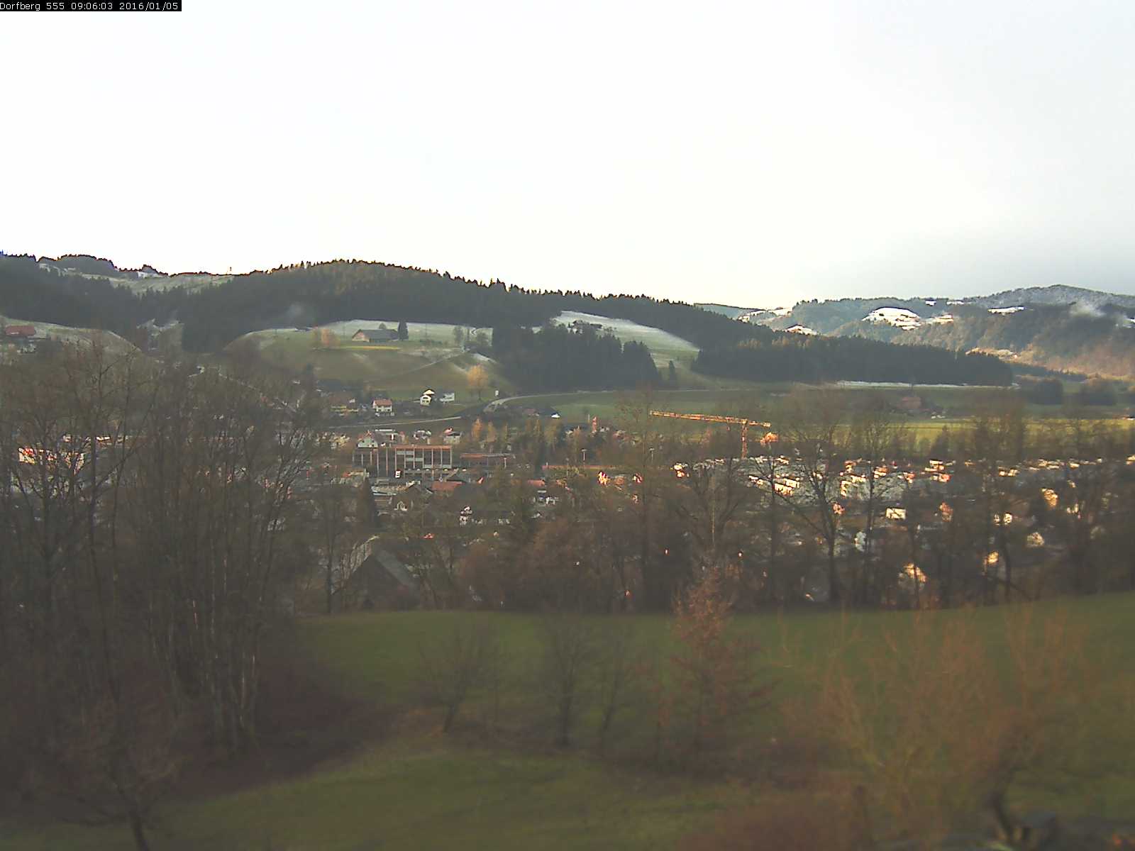Webcam-Bild: Aussicht vom Dorfberg in Langnau 20160105-090601