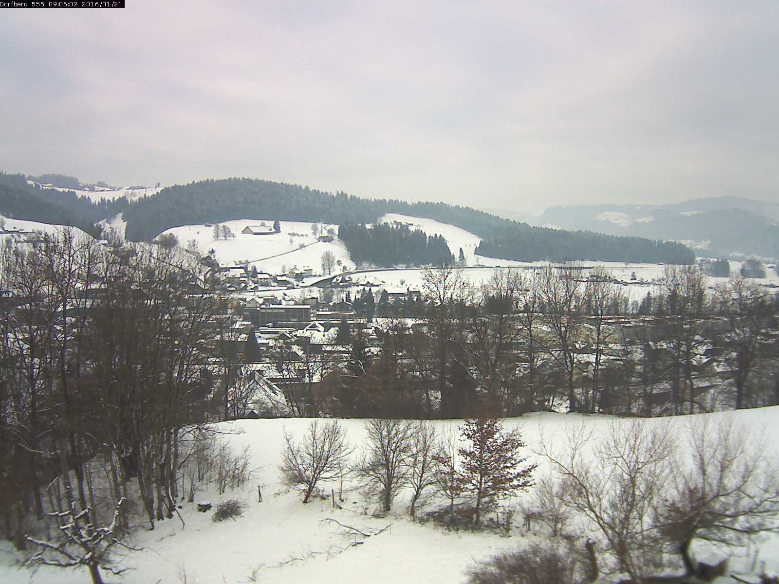 Webcam-Bild: Aussicht vom Dorfberg in Langnau 20160121-090601