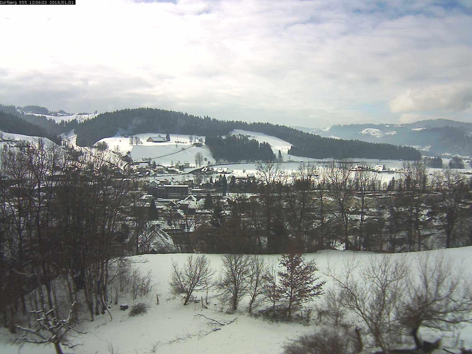 Webcam-Bild: Aussicht vom Dorfberg in Langnau 20160121-120601