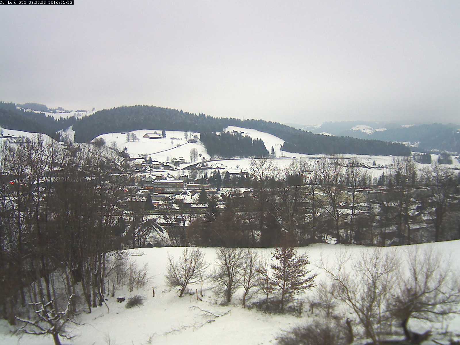Webcam-Bild: Aussicht vom Dorfberg in Langnau 20160122-080601