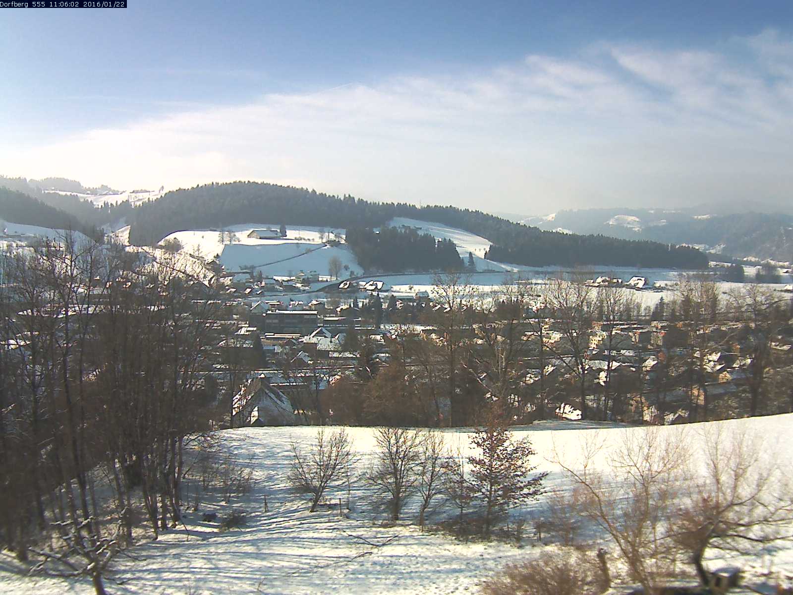 Webcam-Bild: Aussicht vom Dorfberg in Langnau 20160122-110601