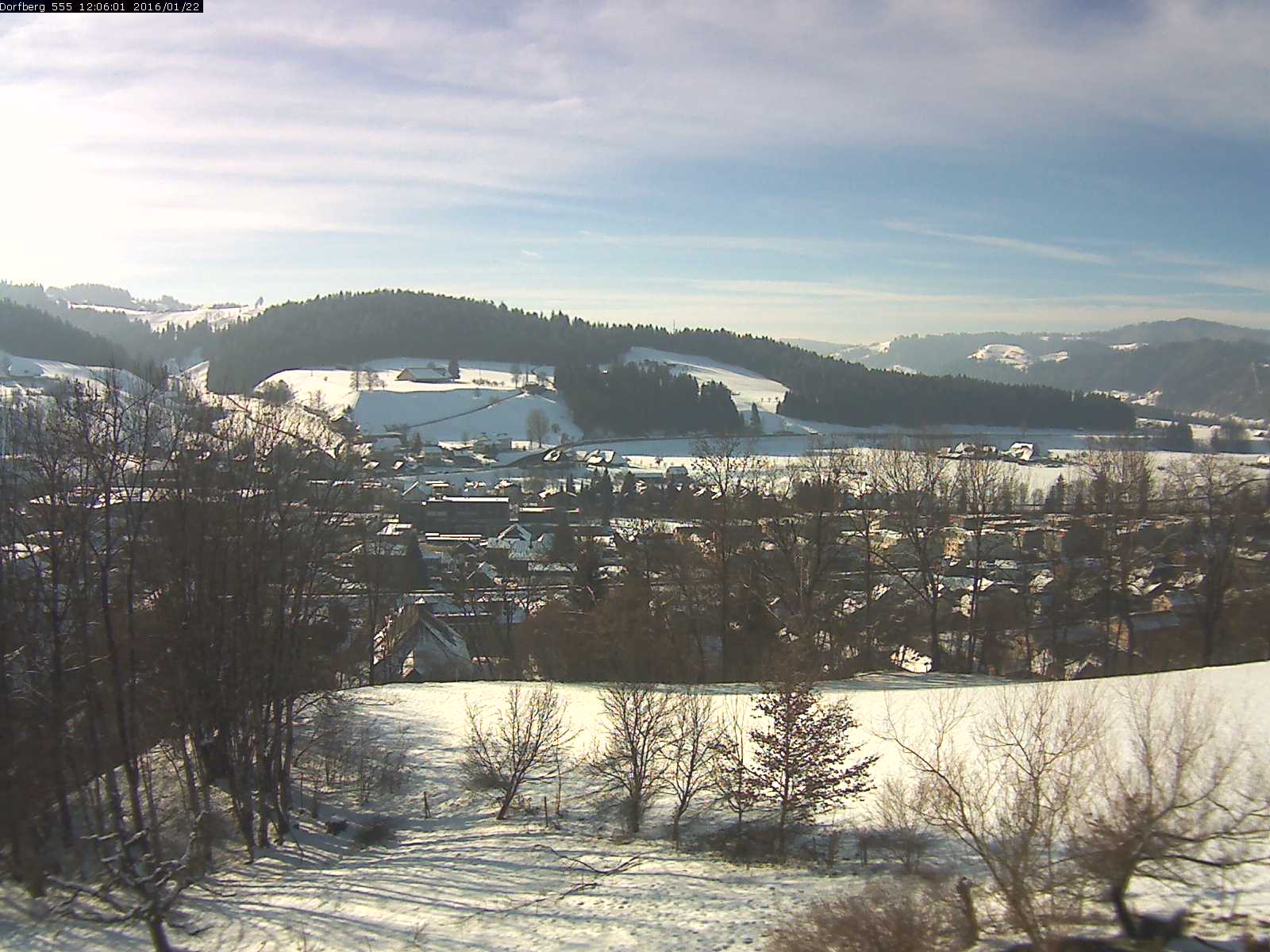 Webcam-Bild: Aussicht vom Dorfberg in Langnau 20160122-120601