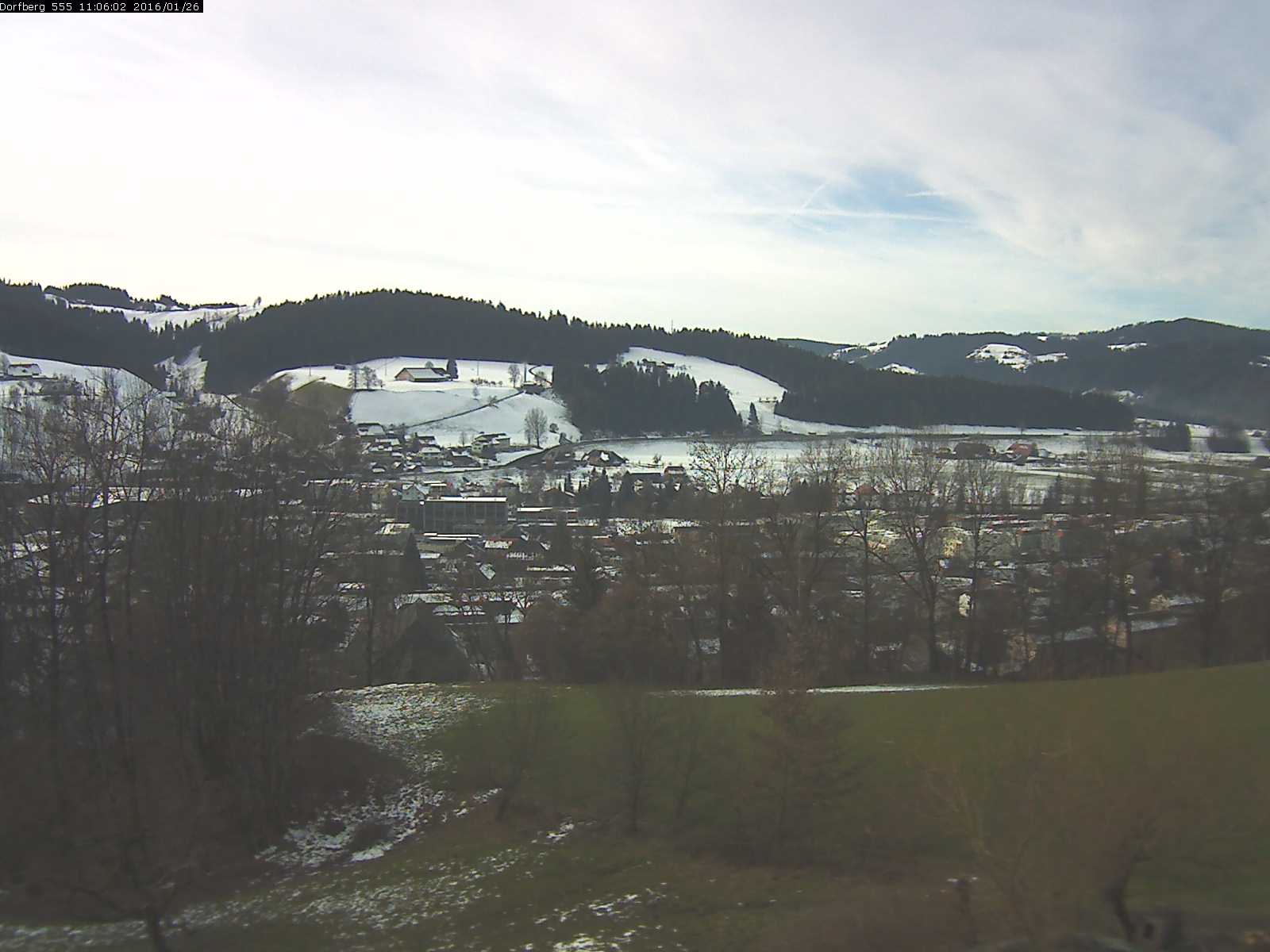 Webcam-Bild: Aussicht vom Dorfberg in Langnau 20160126-110601