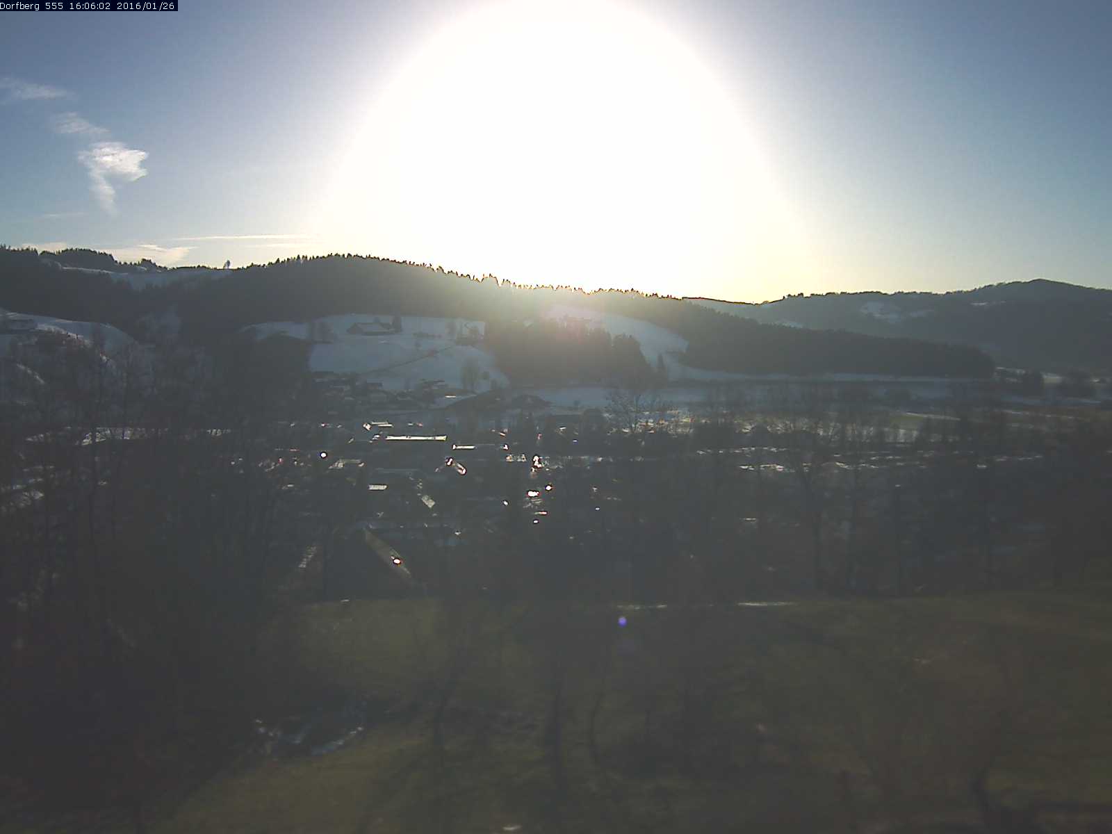 Webcam-Bild: Aussicht vom Dorfberg in Langnau 20160126-160601