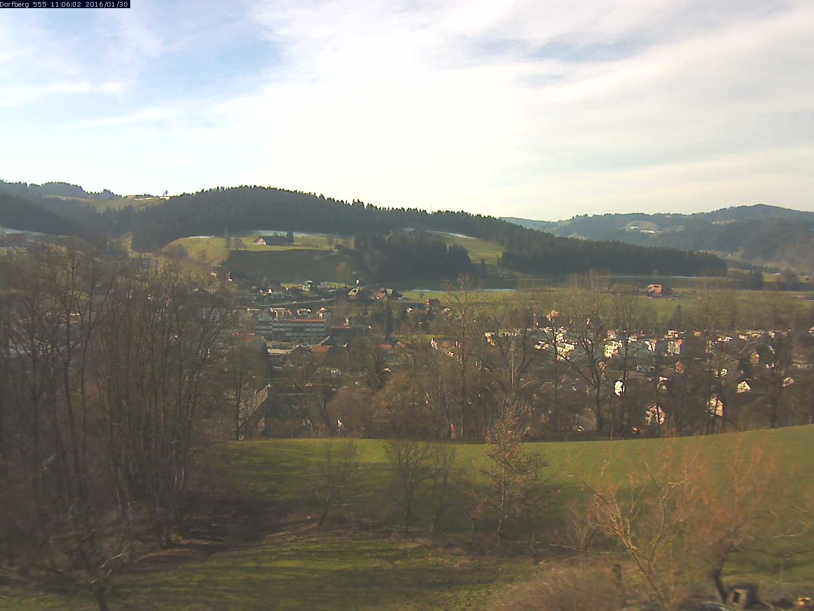 Webcam-Bild: Aussicht vom Dorfberg in Langnau 20160130-110601