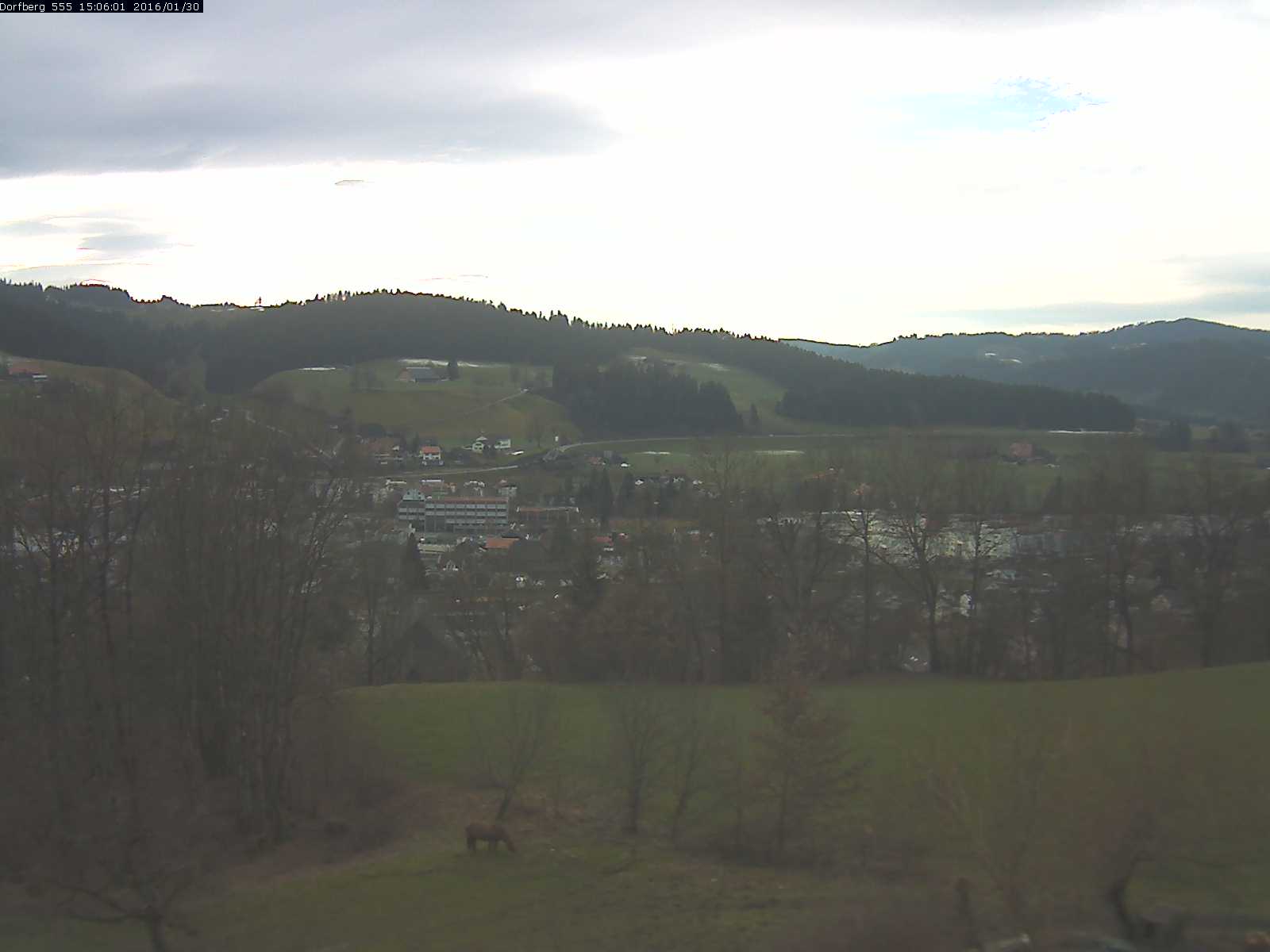 Webcam-Bild: Aussicht vom Dorfberg in Langnau 20160130-150601