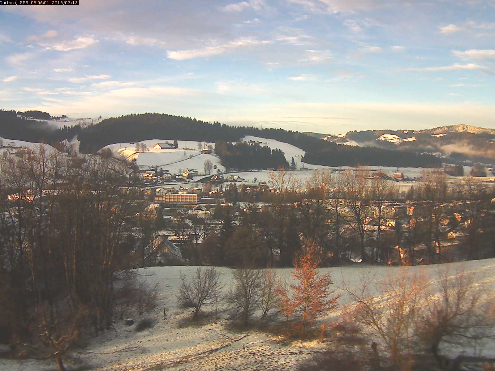 Webcam-Bild: Aussicht vom Dorfberg in Langnau 20160213-080601